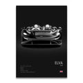 Toile Imprimée Mclaren Elva (Noir)