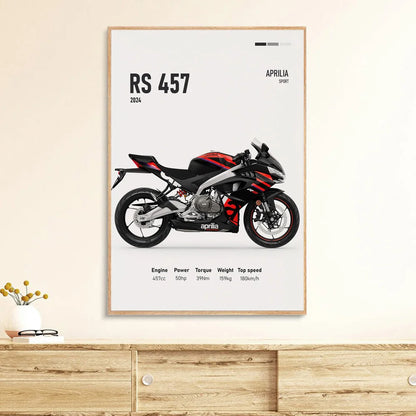 Toile Aprilia RS 457