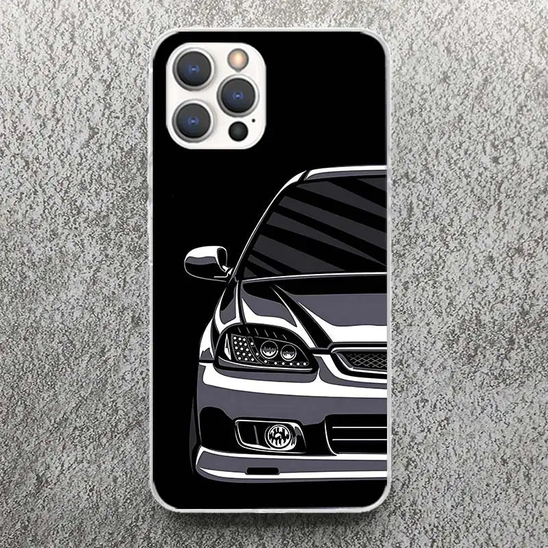 Coque IPhone en Silicone - Honda Civic EK4