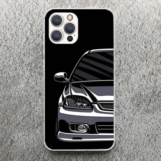 Coque IPhone en Silicone - Honda Civic EK4