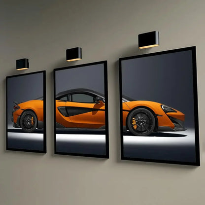 Toile 3 pièces Mclaren 600LT