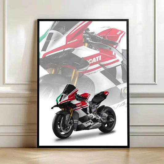 Toile Ducati Panigale V4 R Tricolore