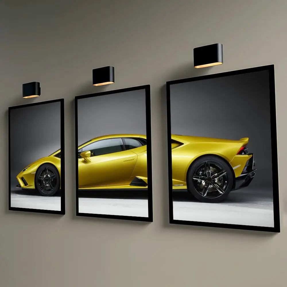 Toile 3 pièces Lamborghini Huracan Evo