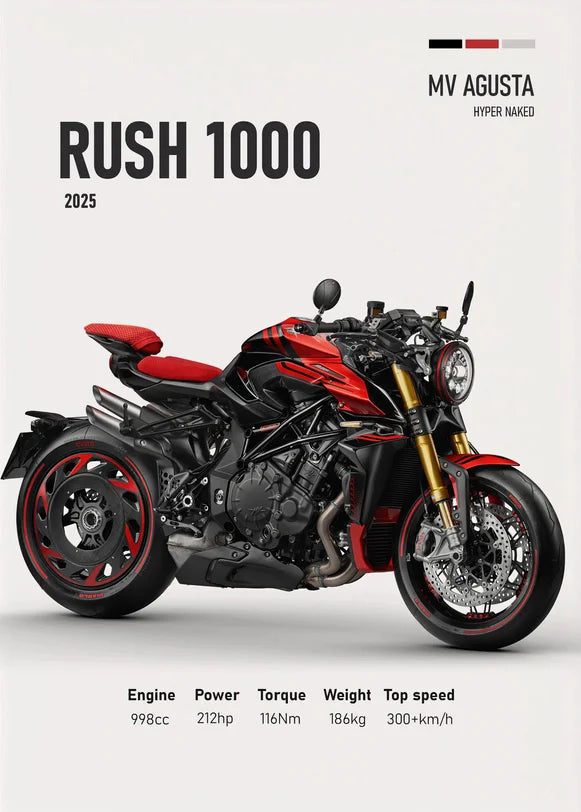 Toile MV Agusta Rush 1000