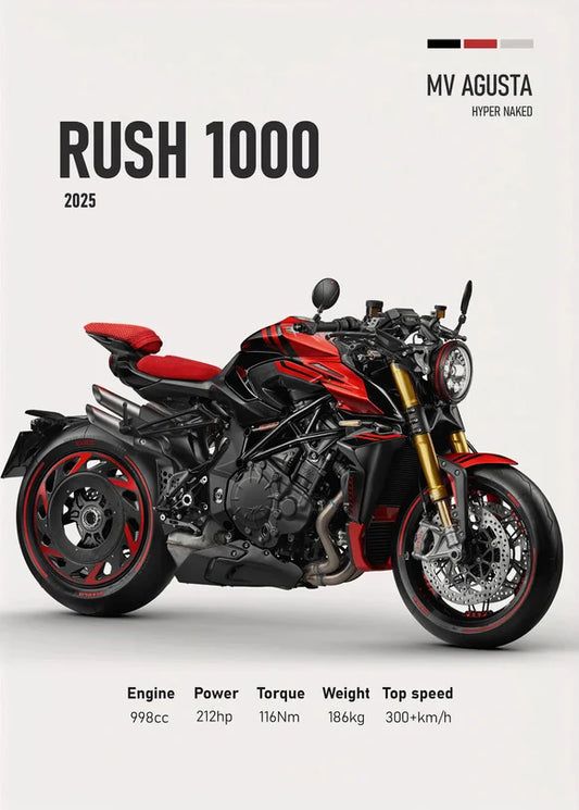 Toile MV Agusta Rush 1000