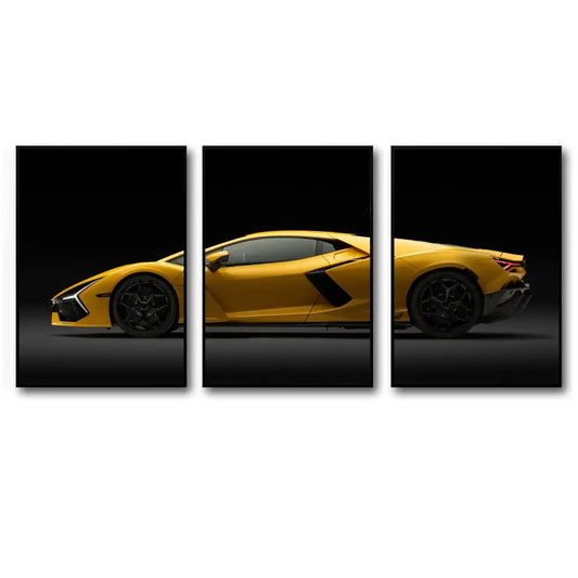 Toile 3 pièces Lamborghini Revuelto
