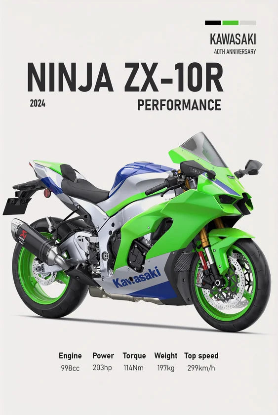 Toile Kawasaki Ninja ZX-10R