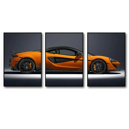 Toile 3 pièces Mclaren 600LT