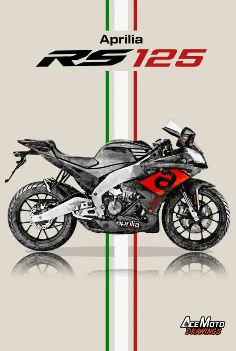 Toile Aprilia RS125