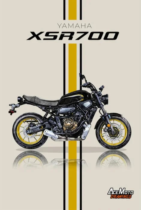 Toile Yamaha XSR700