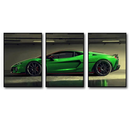 Toile 3 pièces Lamborghini Temerario