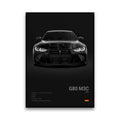 Toile Imprimée BMW G80 M3C (Noir)